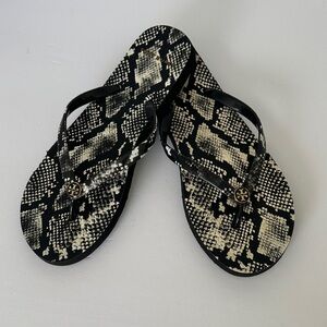 Tory Burch Snakeskin Sandal